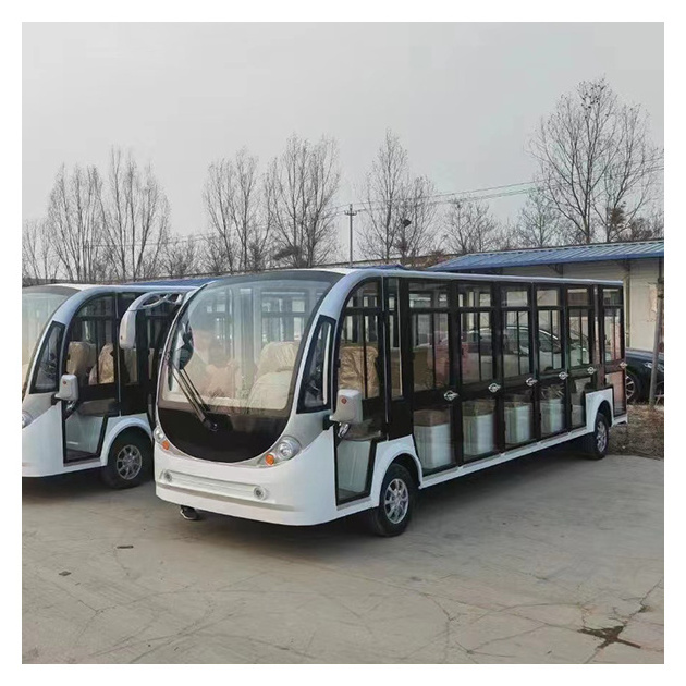 2023 High Quality Wholesale Chinese Electric Car Sightseeing Shuttle Bus Mini School Bus