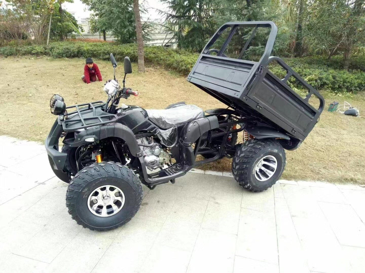 The New Atv 200cc Wholesales Prices Adults Racing Bicycles Street 4 Wheel  With Cargo