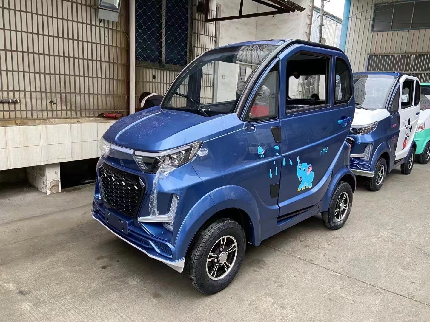 Eec New Energy 4 Wheels Electric Car Fully Enclosed Four-wheeler Vehicle For Adult Use Electric Scooter With Hot Sale