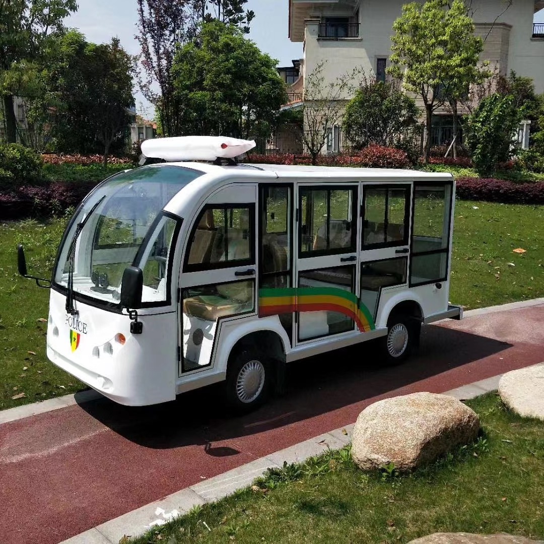 2023 High Quality Wholesale Chinese Electric Car Sightseeing Shuttle Bus Mini School Bus