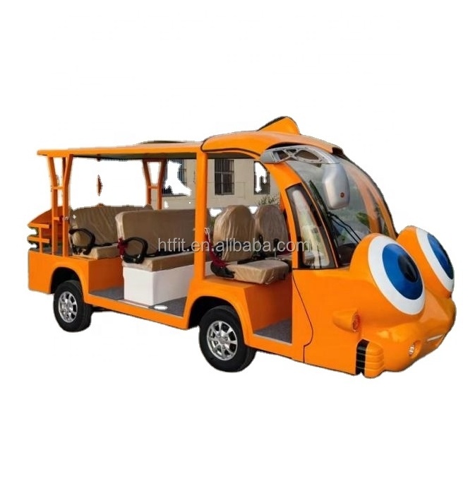 Customized 20-40 Passengers Used Sight Seeing Electric Sightseeing Tour Tourist Mini Bus