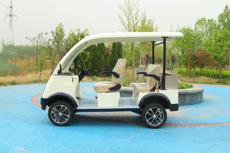 Ce Approved 11 Seaters 72v Electric Golf Car Tourist Bus Sightseeing Cart With Glass Doors