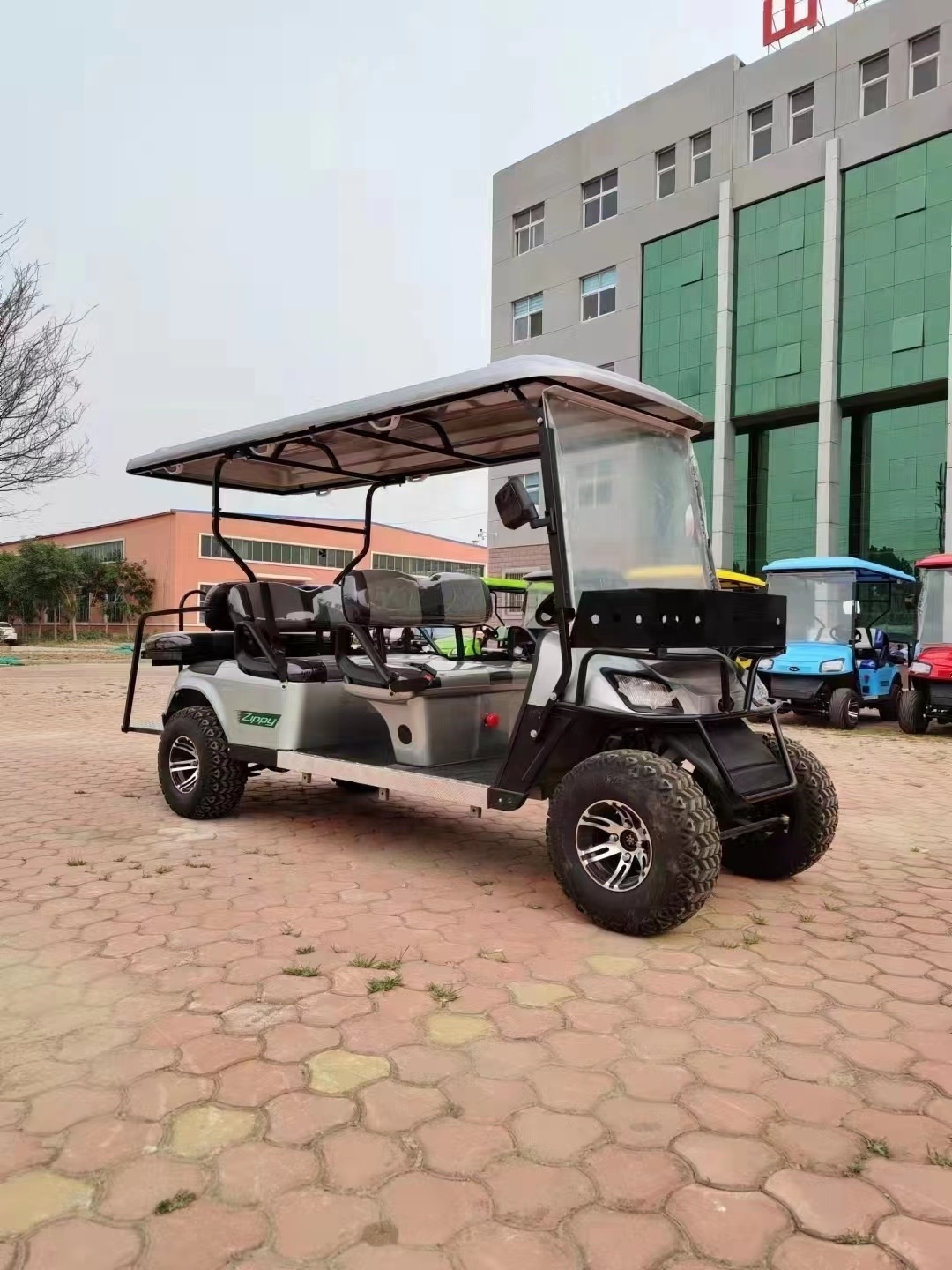 aluminium frame  golf  cart/6 Person 72v electric lifted golf cart off road buggy with lithium battery