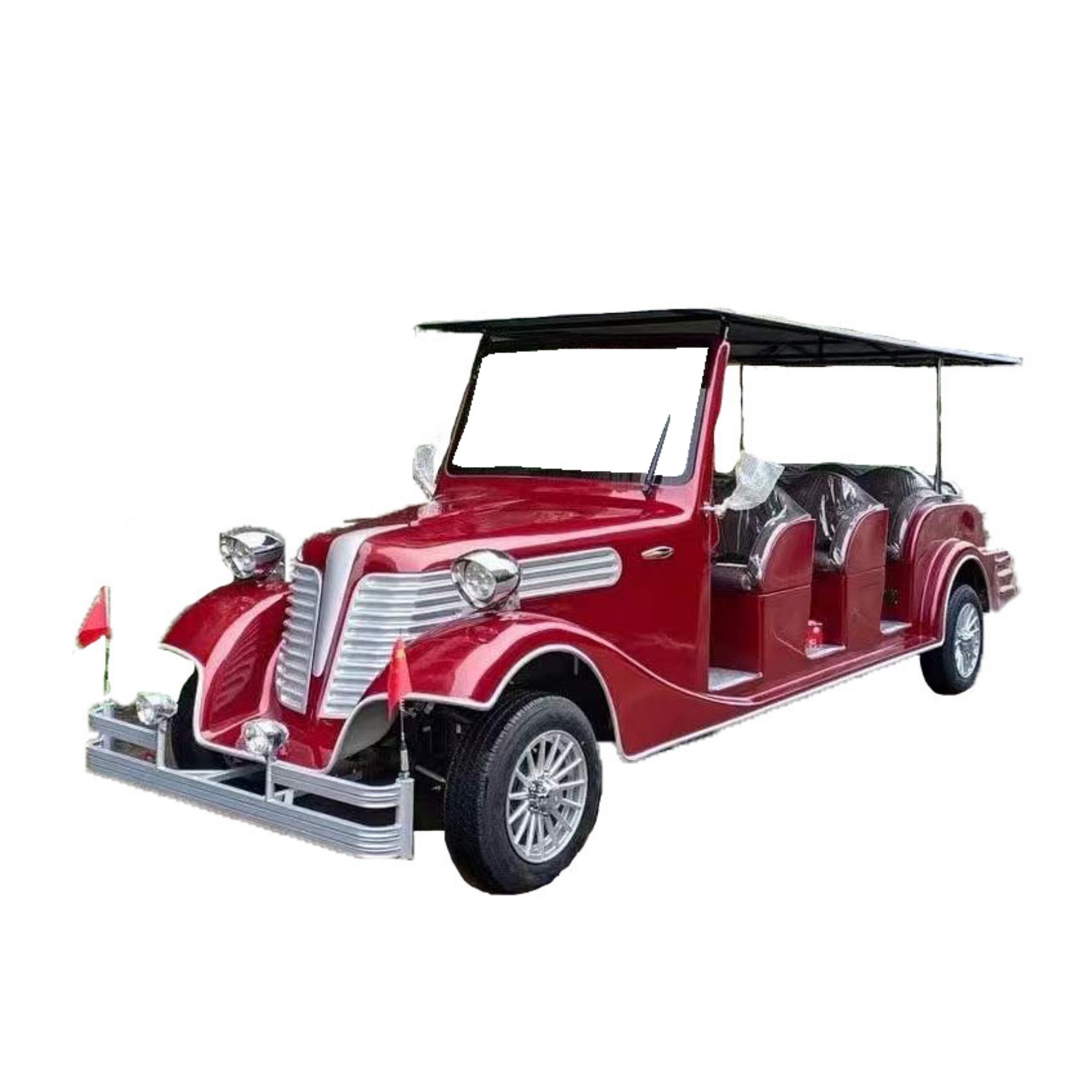 Street Legal Old Retro Golf Cart Buggy Antique Sightseeing Electric Vintage Classic Car per adult vendita