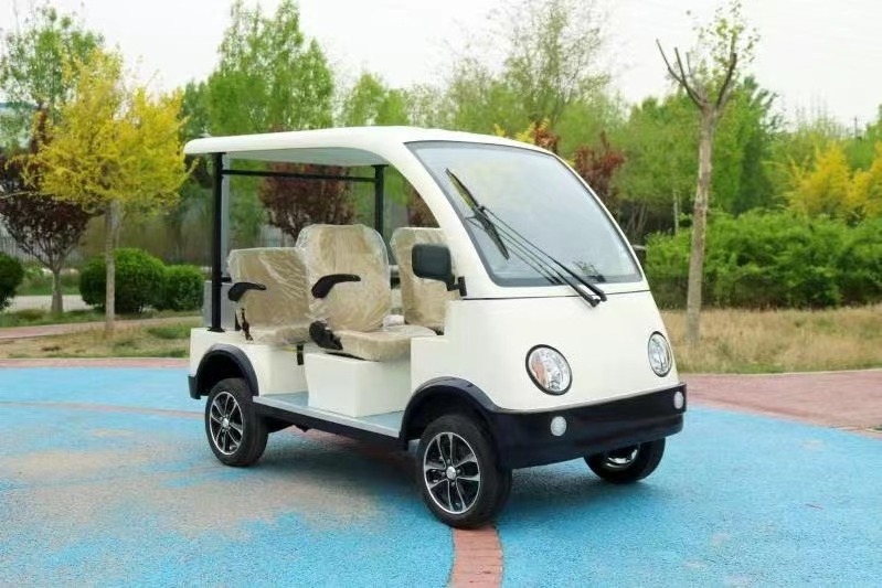 Ce Approved 11 Seaters 72v Electric Golf Car Tourist Bus Sightseeing Cart With Glass Doors