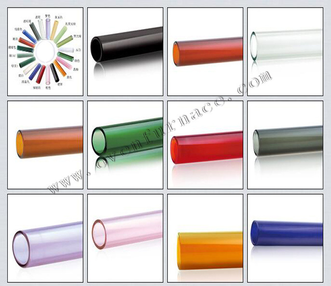 HT High quality various colored pyrex glass tube