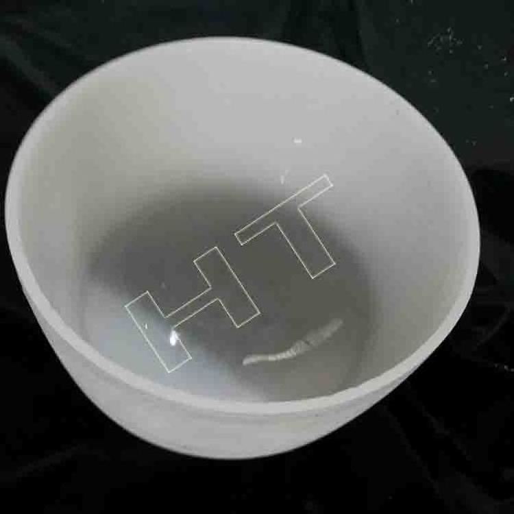 quartz frosted crystal singing bowls with factory price