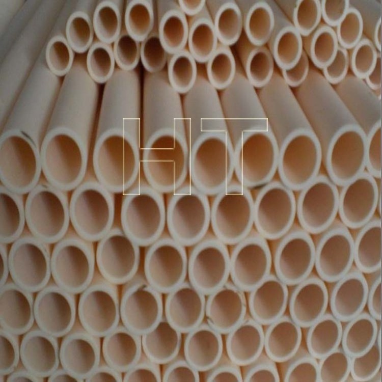 HT 1600C high purity 99% alumina ceramic tube for klin with factory price