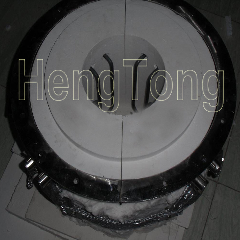 1700C ceramic fiber heating chamber for klin oven