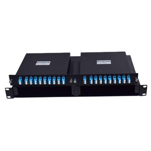 Dual Fiber LGX Box 4/8/16 Channels DWDM Mux Demux