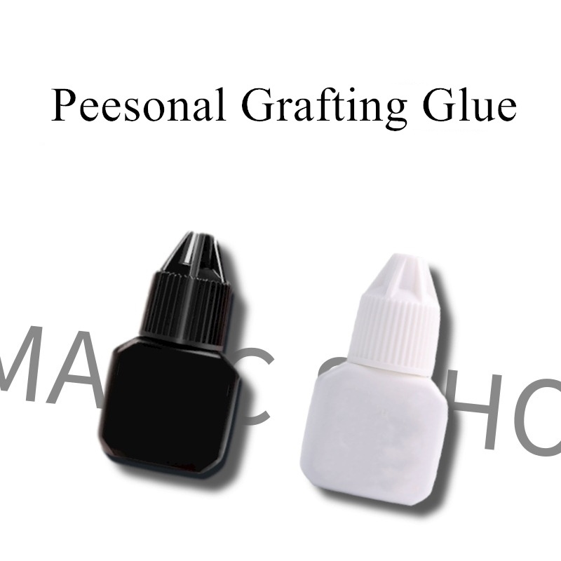 5ml Long-Lasting 2 Second Drying Low Odor SGS Certification permanent Eyelash Glue 6-8 Weeks Grafting eyelash glue