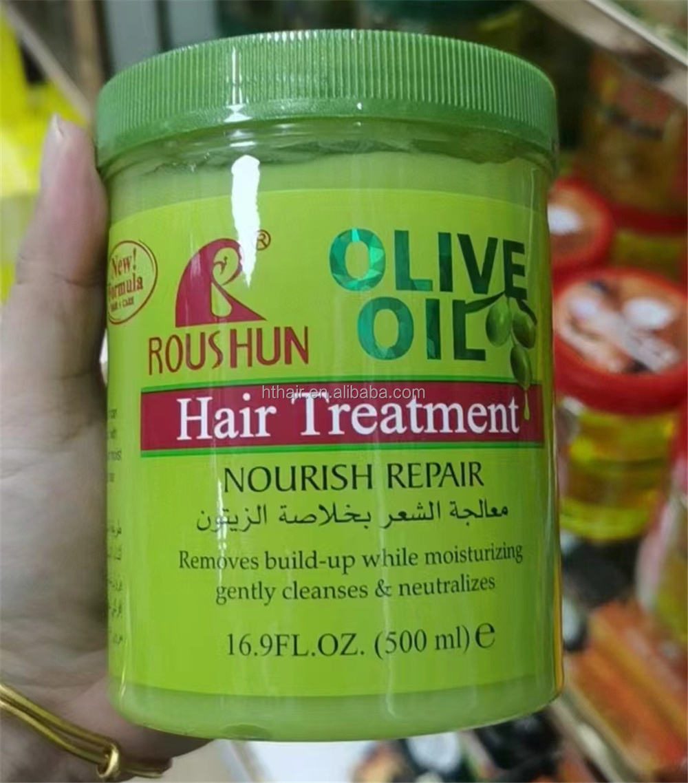 Natural hair care product set oem olive oil hair treatment nourishing hair shampoo/conditioner