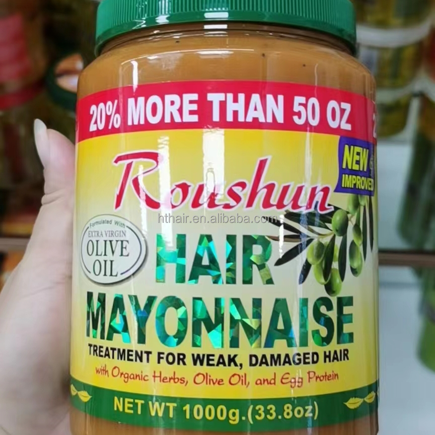 ROUSHUN Olive OiL Hair Mayonnaise Treatment hair mask repair Smoothing Treatment mask Hair Mayonnaise