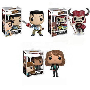 10cm horror movie The Evil Dead series Action model toys funko pop PVC kids toys  with funko pop protector Action Figures Gift