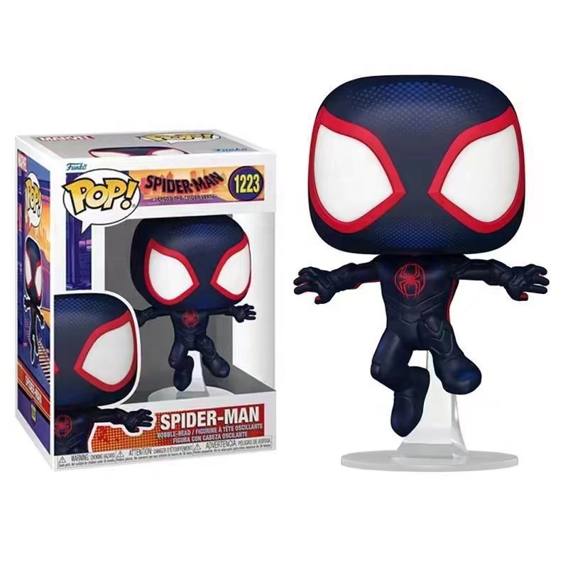 Hot sales funko pop marvel Spider man kids toys  Super Hero Collection  Model  PVC  with funko pop  protector Action Figures