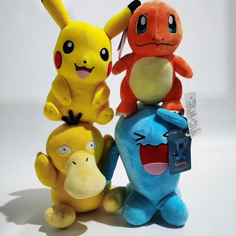 Wholesale High Quality Anime Pokemon Stuffed Animal Plush Toy Gengar Charizard Eevee Bulbasaur Squirtle Pokemon Plush