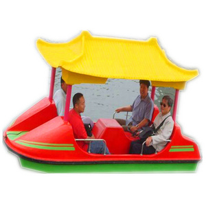 Hot selling popular 4 persons luxury water bike pedal boat for kids