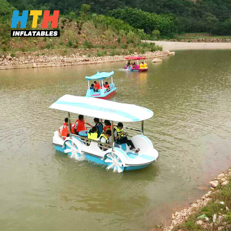 China Manufacturer Duck Cycle Hand Paddle Water Bike Pedal Boat on Swimming Pool for Kids