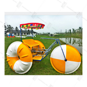 Best Prices Water Sports Trikes Family Equipment Plastic Aqua Cycle Pedal Boat Sea Bike For Sale