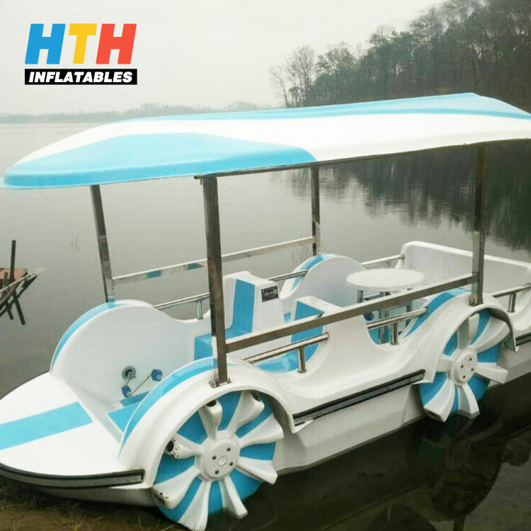 Children used fiberglass sea cycle water pedal boat for sale