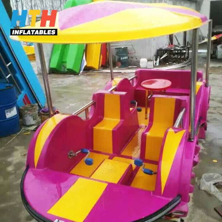 Children used fiberglass sea cycle water pedal boat for sale