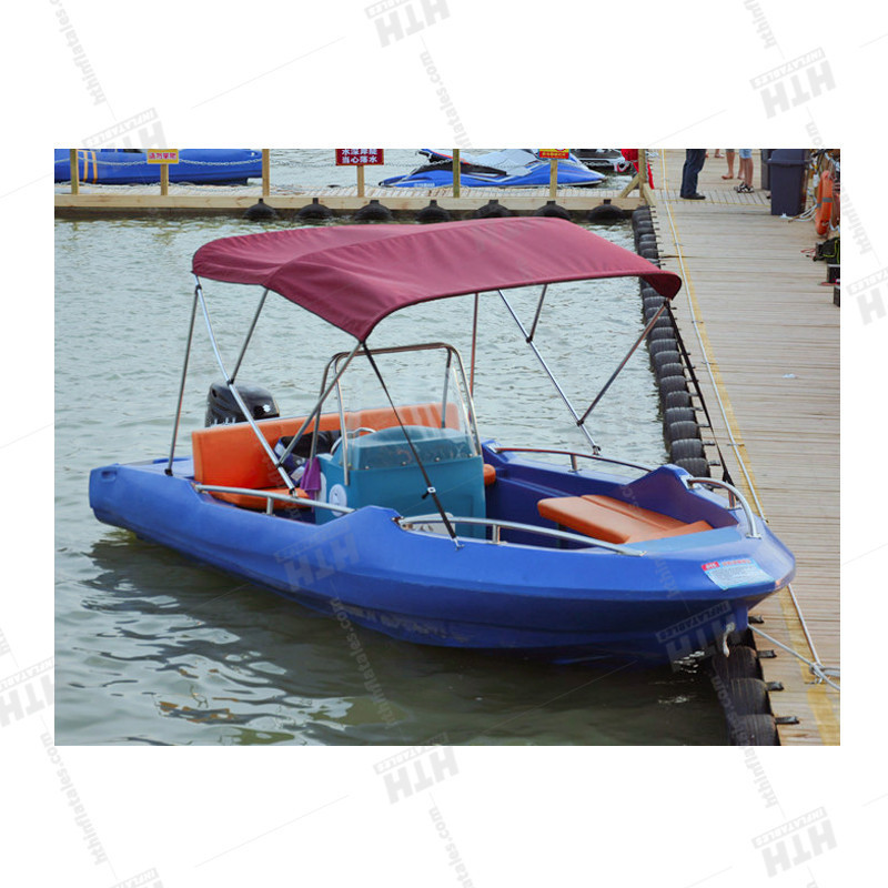 Cheap Adult Electric Power Polyethylene Plastic Speed Fishing Boat For Sale