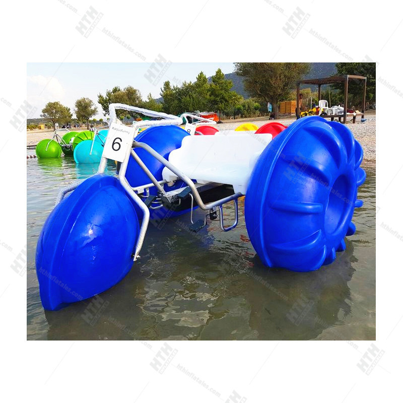 Best Prices Water Sports Trikes Family Equipment Plastic Aqua Cycle Pedal Boat Sea Bike For Sale