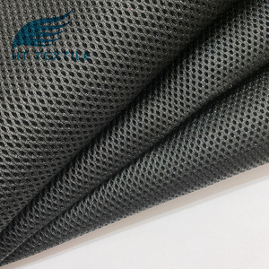 China manufacturer 3D spacer  polyester thick air mesh scuba sandwich fabric for shoes hats and office chair