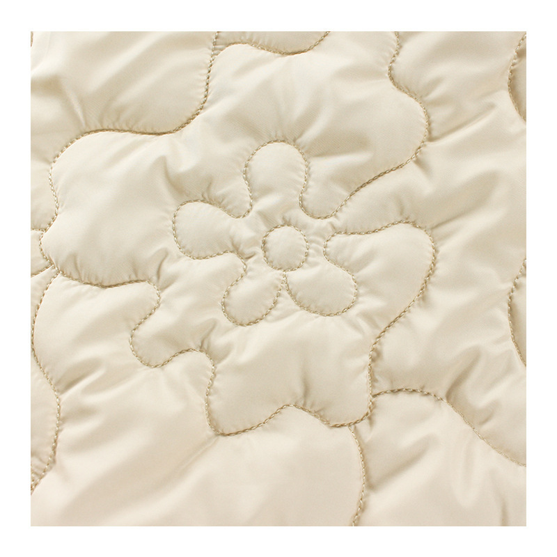 Many kind of design quilted padding embroidery fabric for mattresses and down fill