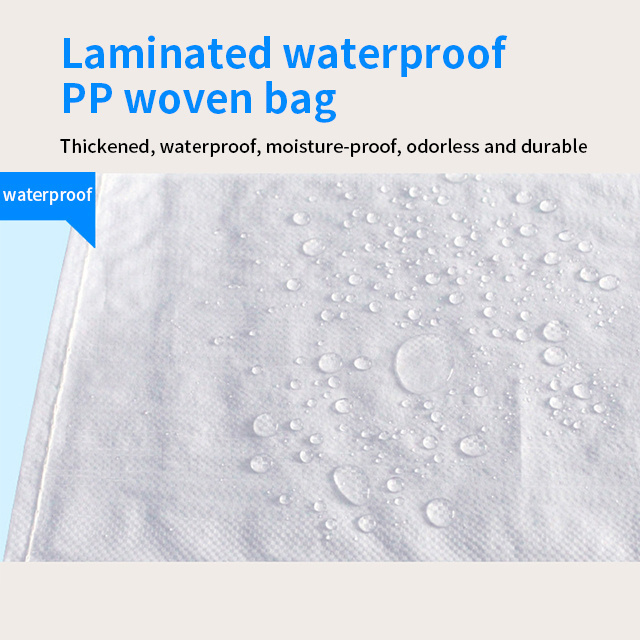 Laminated Pp Woven Fabric Pp Woven Sacks 50kg Rice Bag With Plastic Pe Liner