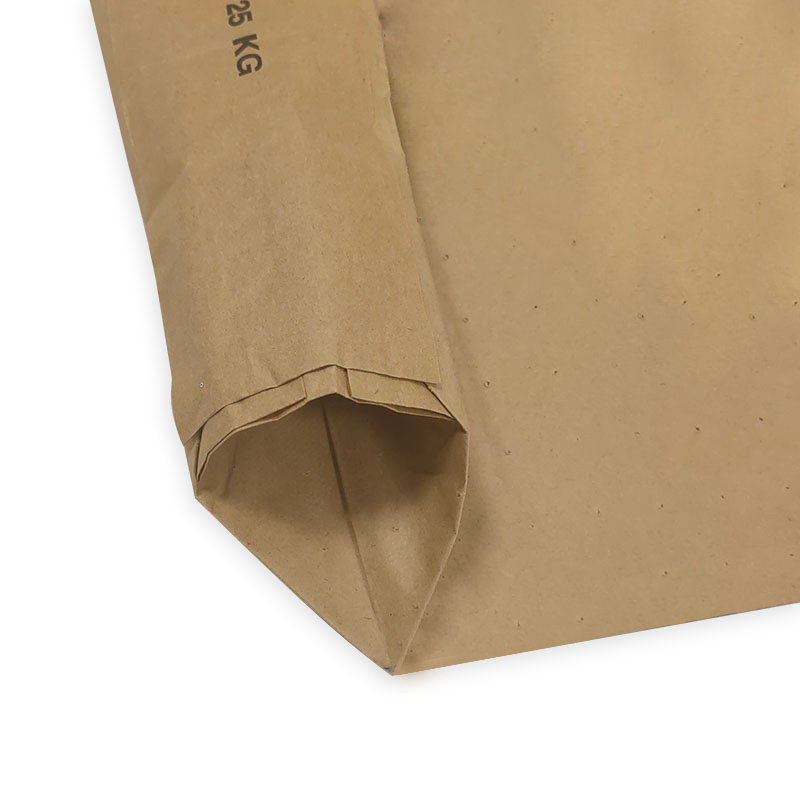 Custom Empty Kraft Paper Cement Bag Glue Cement Bag Valve Paper Sack Bag For Cement