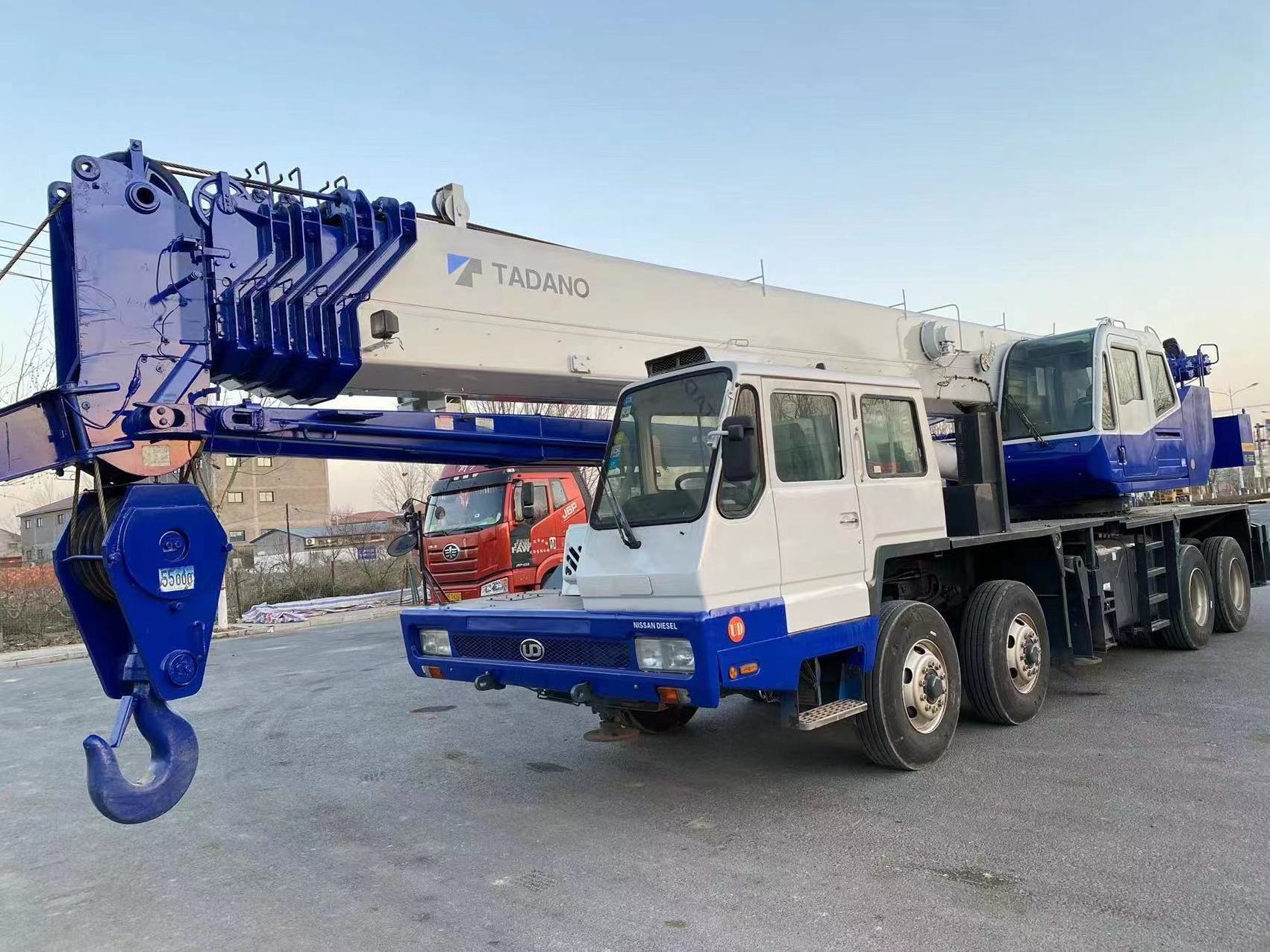 Original USED high quality Japan Tadano crane TG-500E TG-550E 50 ton 55 ton second hand truck crane for sale