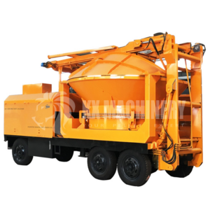 Heavy-Duty Mobile Tub Grinder for On-Site Wood Recycling and Mulching for Wood Waste Processing in Manufacturing Plants