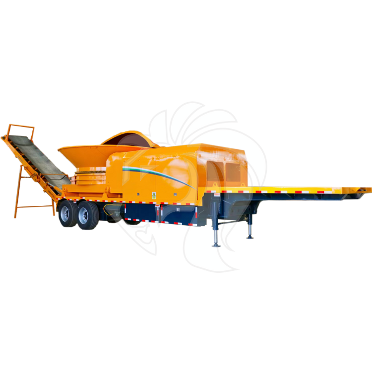 Versatile Wood Crushers Tub Grinder for Mulching Composting Biomass Production