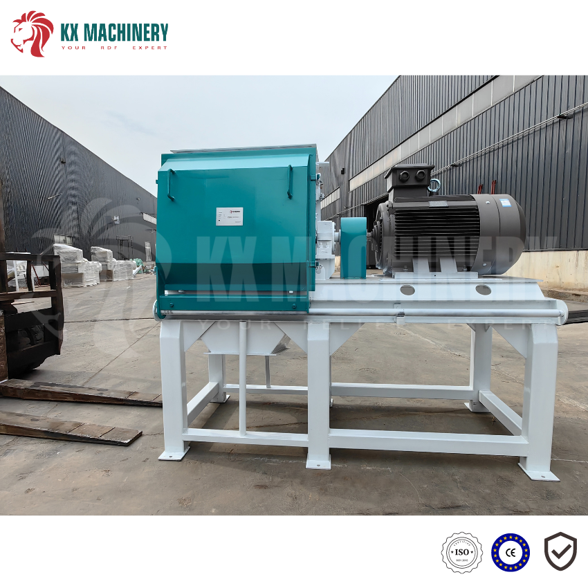 Diesel Engine Powered Pig Feed Hammer Mill Grinder High Productivity for Manufacturing Plant Use