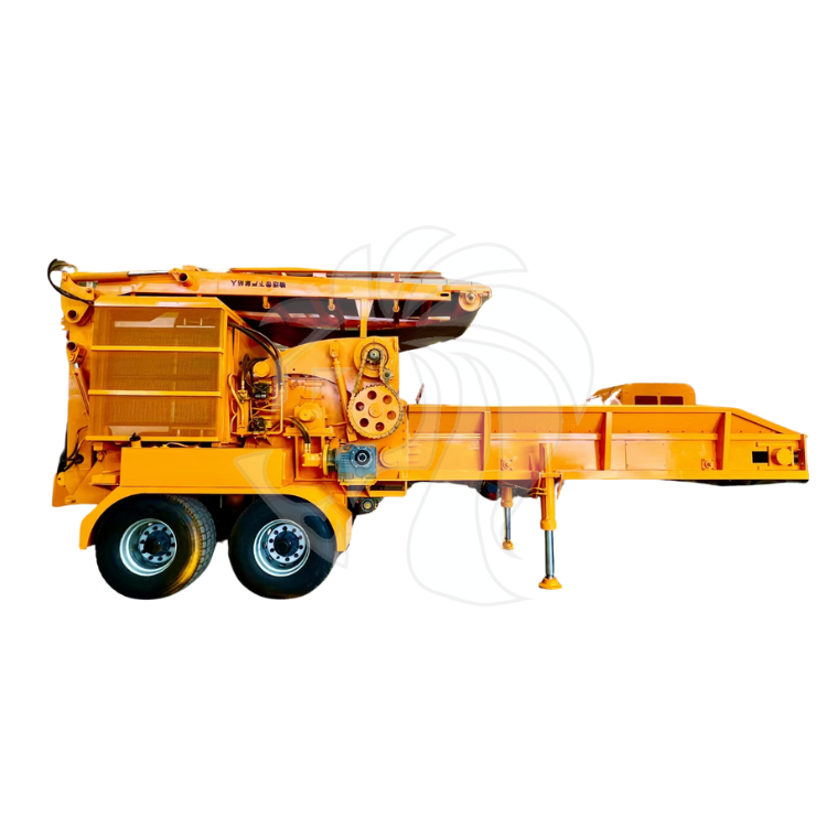 On-Site Mobile Wood Waste Grinder and Recycler Efficient Crushers for Wood Waste Reduction