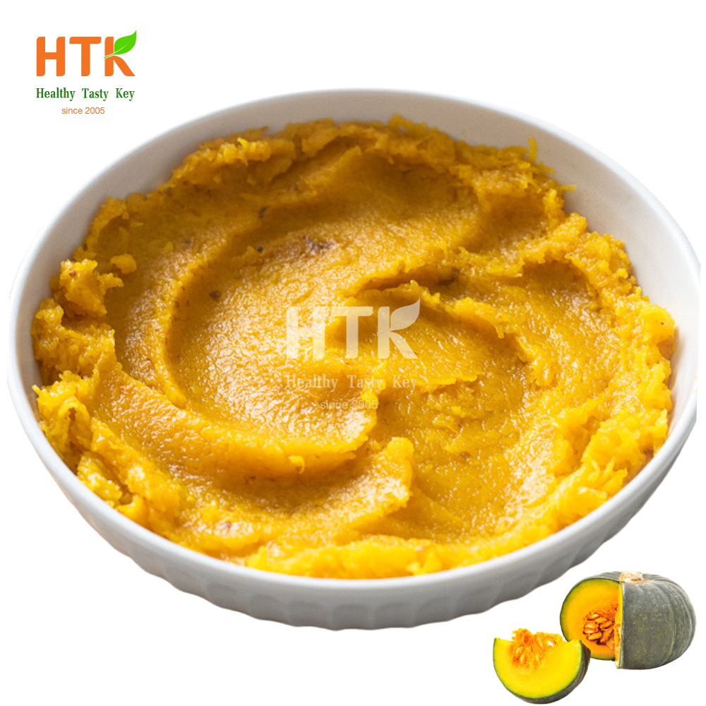 FREEZING KABOCHA SQUASH JAPANESE PUREE FROZEN RAW PUMPKIN PUREE Factory 100% Organic OEM for Food & Beverage Beauty & Skin