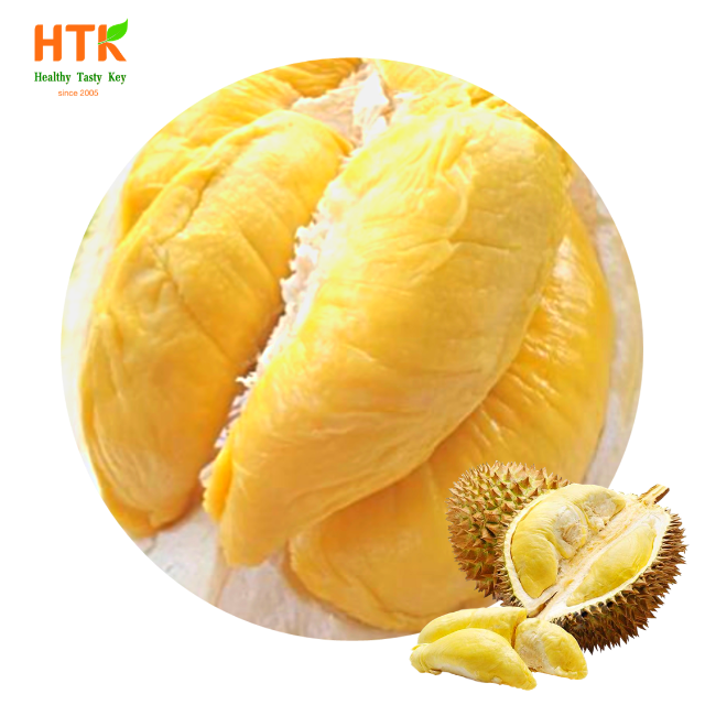 Best Seller Frozen DURIAN with IQF Pulp Flesh BQF Paste Fresh from HTK Food factory in Vietnam for Food & Beverage