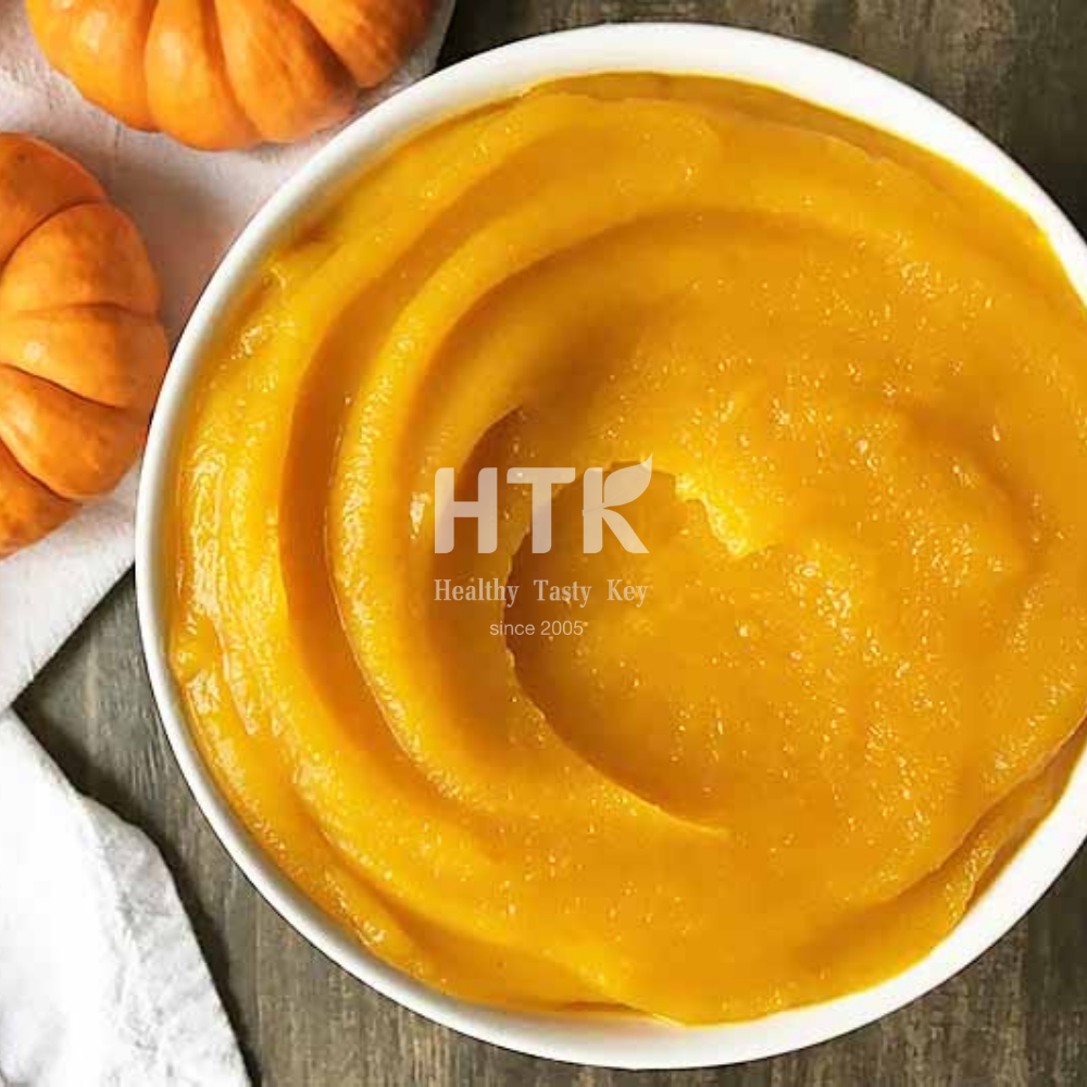 FREEZING KABOCHA SQUASH JAPANESE PUREE FROZEN RAW PUMPKIN PUREE Factory 100% Organic OEM for Food & Beverage Beauty & Skin