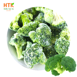 Best Seller Frozen BROCCOLI STEMS FLORETS with IQF Whole Chunks Half Cut from HTK Food factory in Vietnam for Food & Beverage