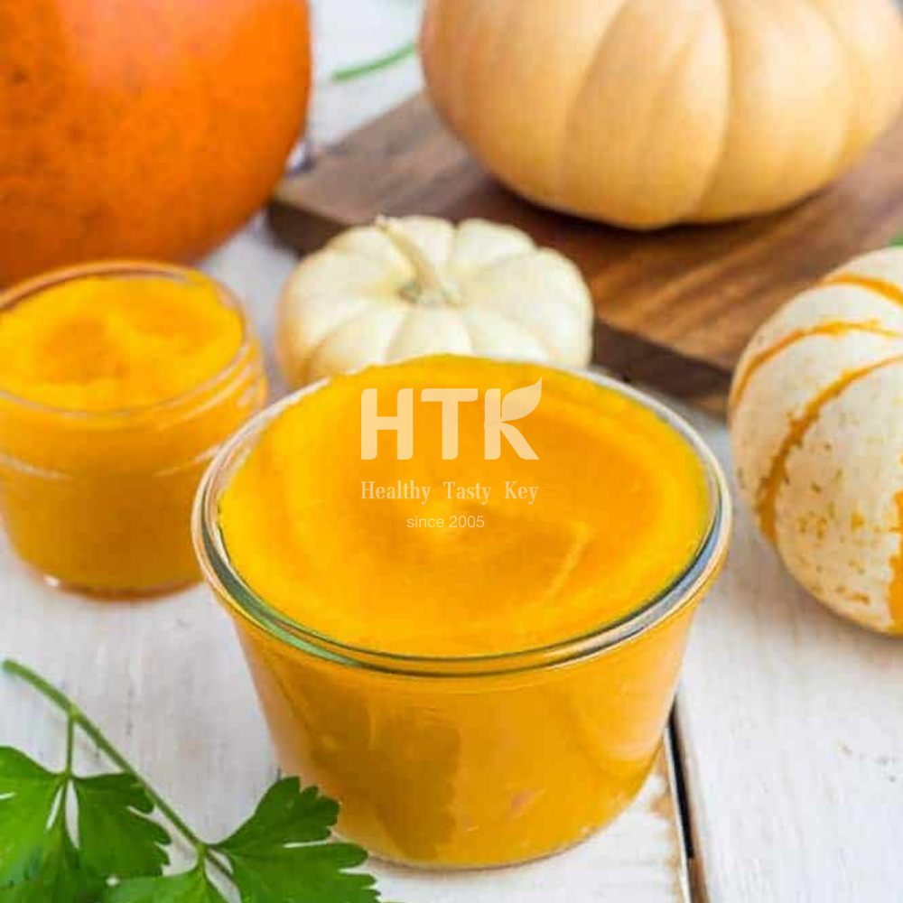 FROZEN KABOCHA SQUASH JAPANESEPUMPKIN PUREE Made In Vietnam Factory 100% Organic OEM for Food & Beverage Beauty & Skin