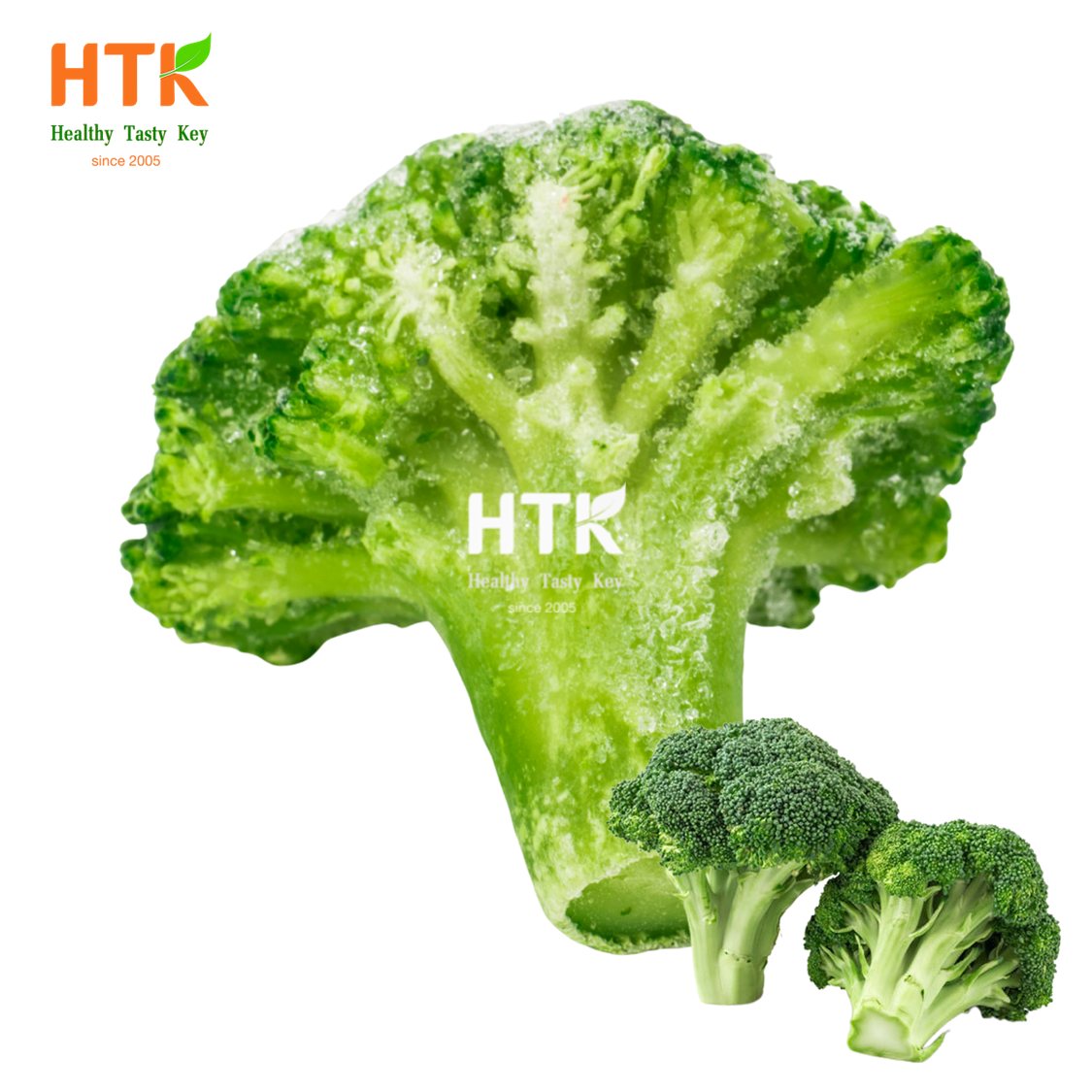 NEW 2024 FROZEN IQF BROCCOLI FLORETS Made In Vietnam Factory from HTK FOOD for Food & Beverage