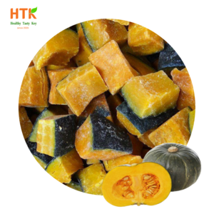 HOT 2024 FROZEN IQF KABOCHA SQUASH JAPANESE PUMPKIN CHUNK Made In Vietnam Factory from HTK FOOD for Food & Beverage