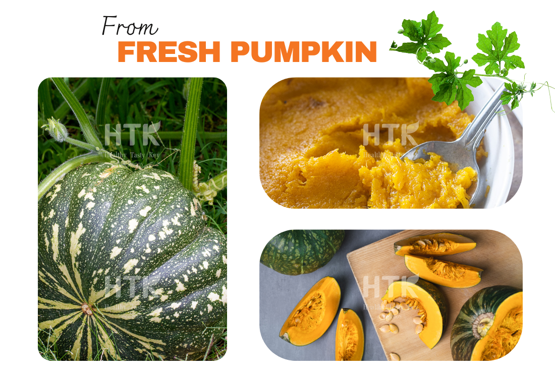 FREEZING KABOCHA SQUASH JAPANESE PUREE FROZEN RAW PUMPKIN PUREE Factory 100% Organic OEM for Food & Beverage Beauty & Skin