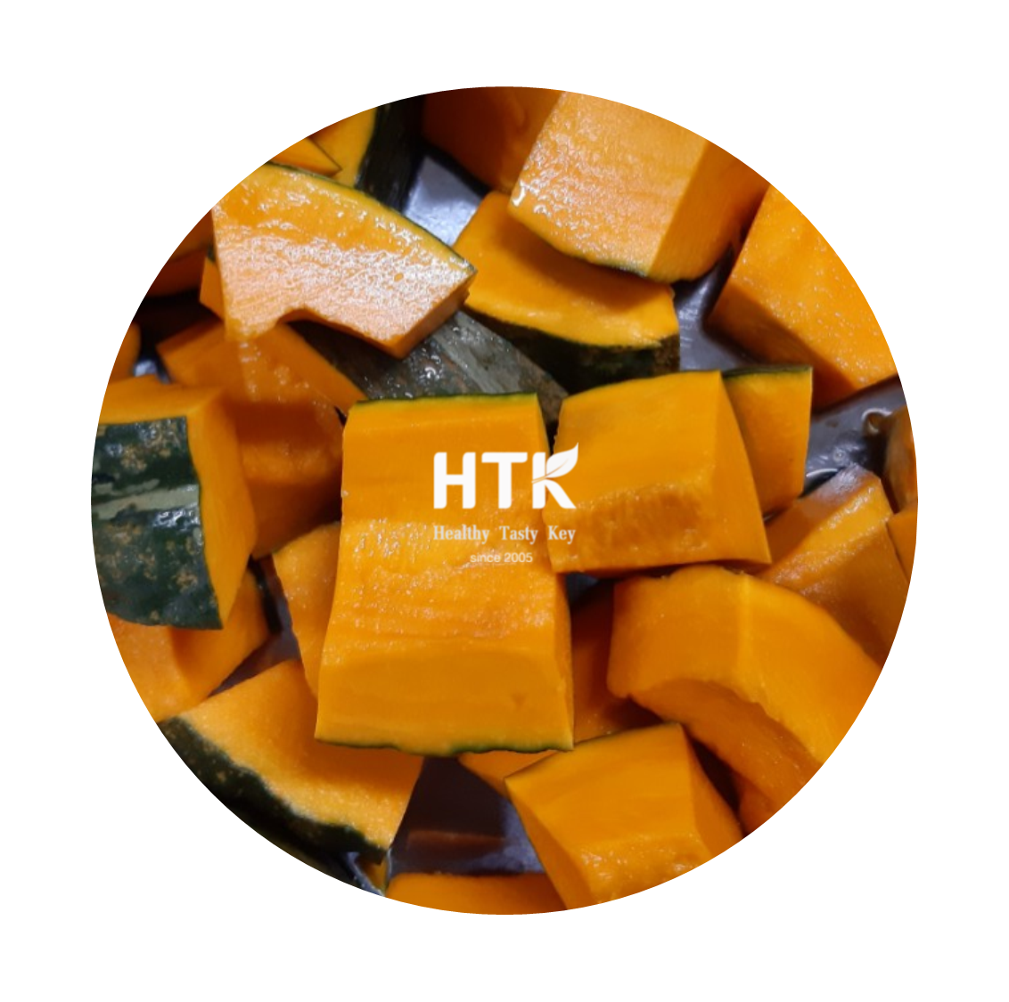 HOT 2024 FROZEN IQF KABOCHA SQUASH JAPANESE PUMPKIN CHUNK Made In Vietnam Factory from HTK FOOD for Food & Beverage