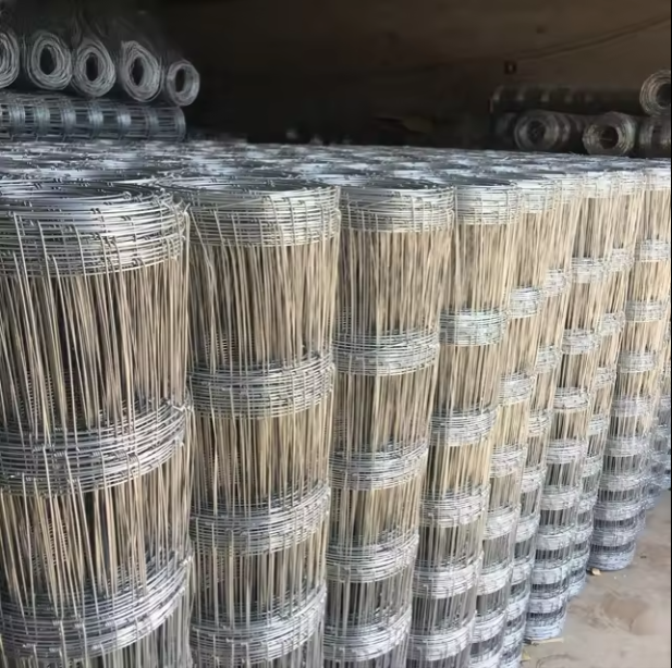 heavy duty fixed knot woven wire field game fence/ Galvanized Sheep Farm Fence Factory Price/ 2.2mm 2.5mm 2.7mm wire