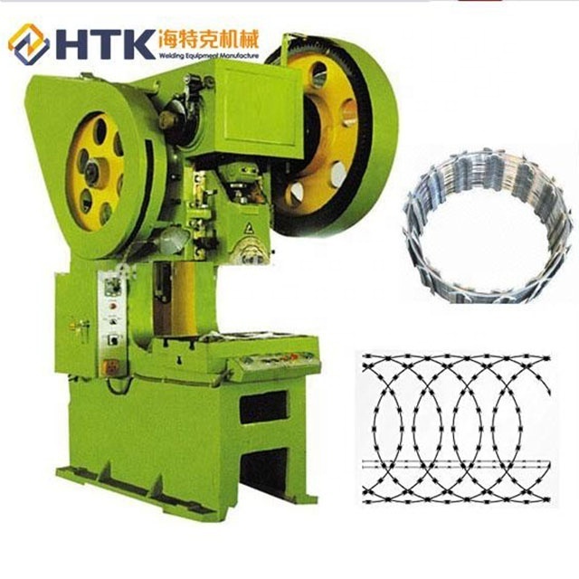 Automatic Razor Wire Making Machine / Razor Barbed Wire Machine / Razor Wire Manufacturing Equipment