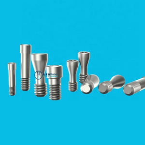 CADCAM dental implant  abutment screws