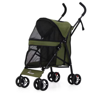 Stroller Lightweight Compact Portable Jogger Umbrella Travel Pet Stroller for Small Dogs and Cats Under 22LBS