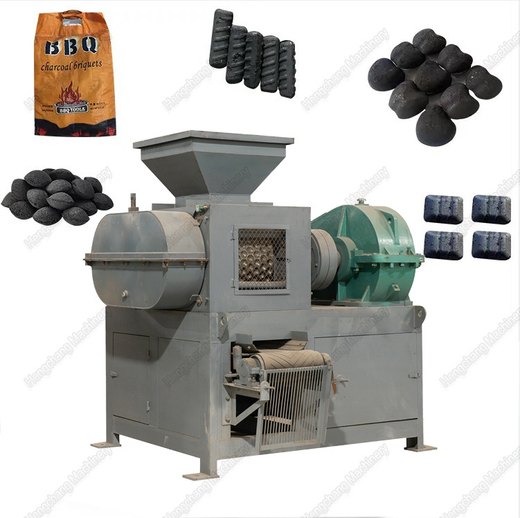 Pillow Shape BBQ Charcoal Briquettes Making Machine Briket Machine